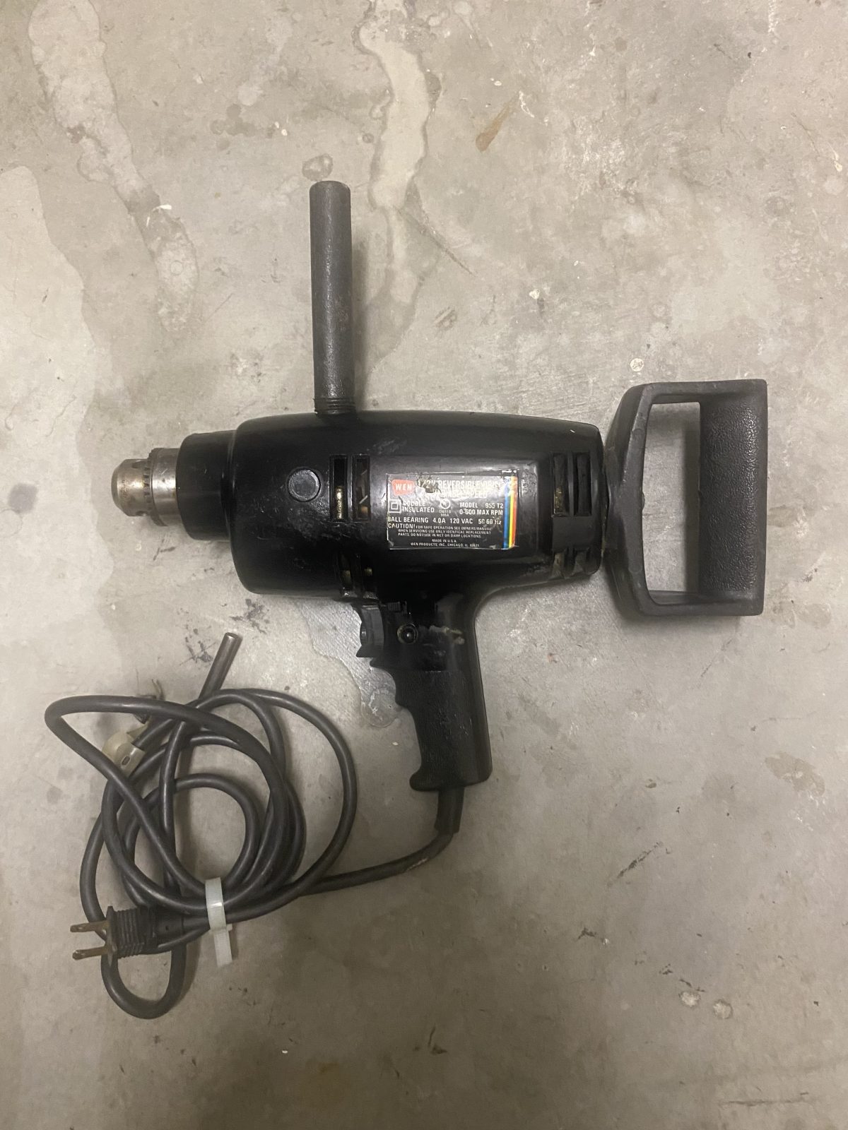 Heavy Duty 1/2" Corded Drill w/ D-Handle