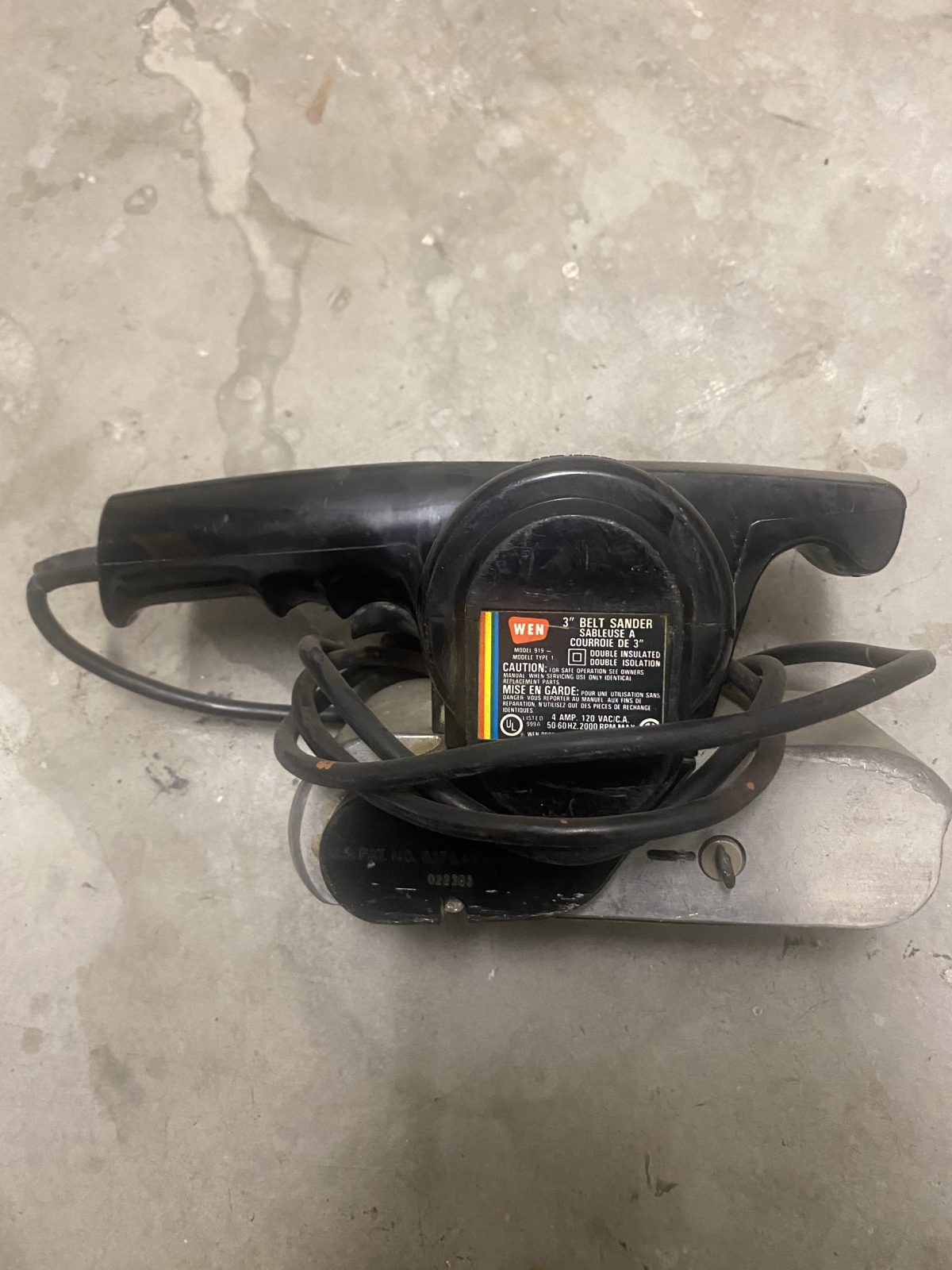 WEN 3" Belt Sander