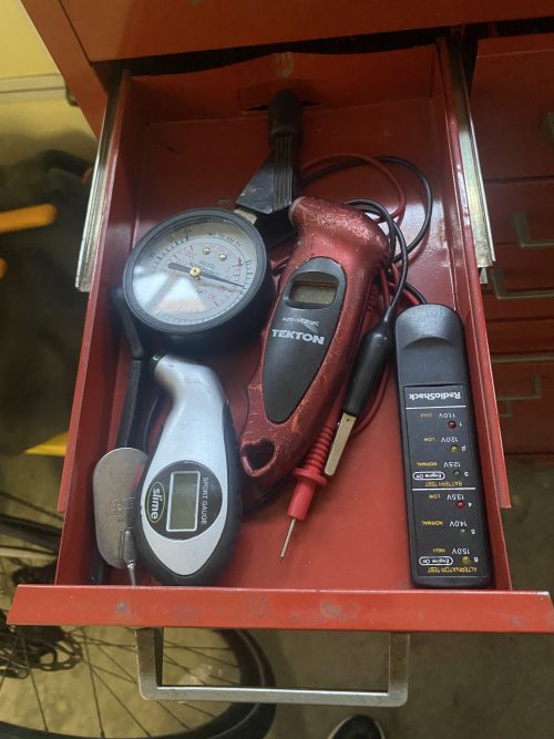 Tire & Electrical Testing Drawer